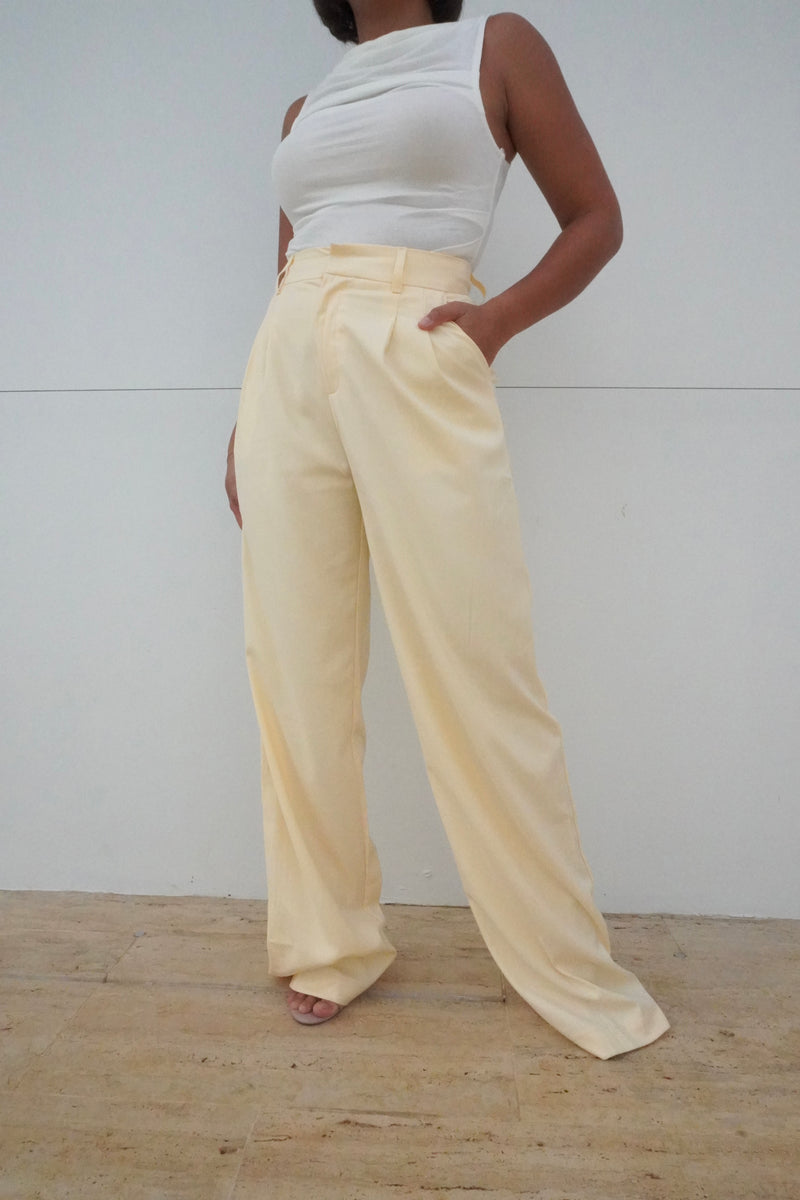 Woven Wide Leg Pants