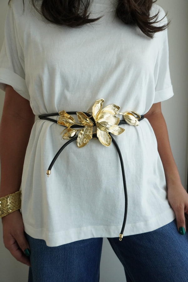 Metal Tulip Waist Chain