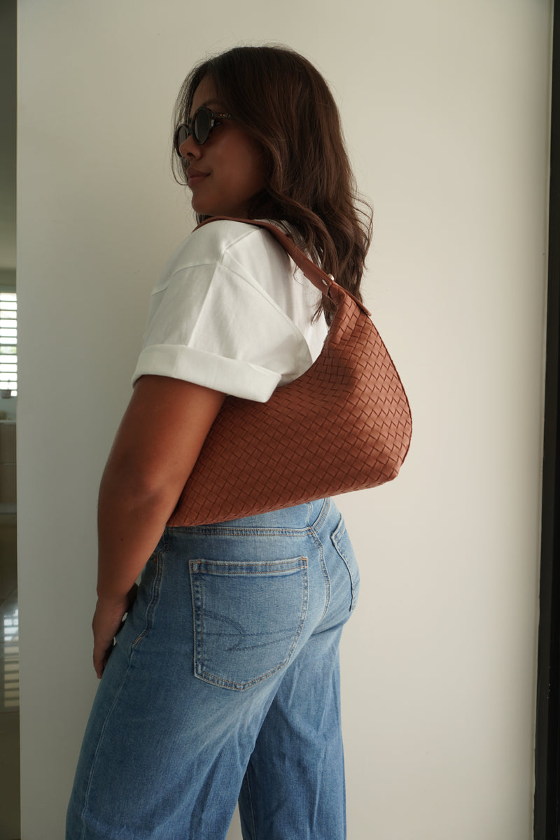 Woven Weave Shoulder Bav