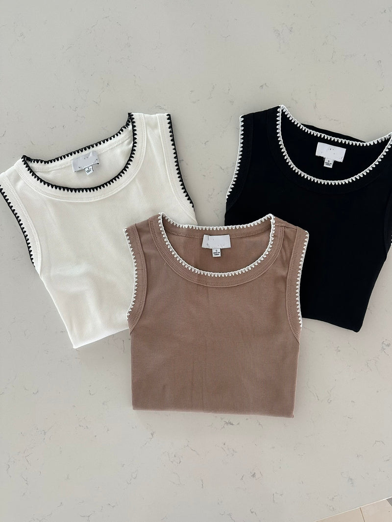 Structure Knit Tank Top