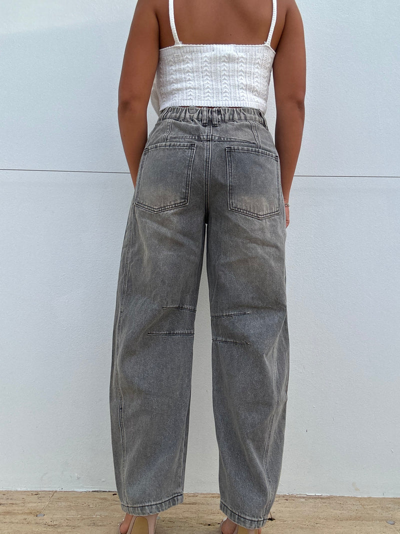 Barrel Slouchy Fit Denim