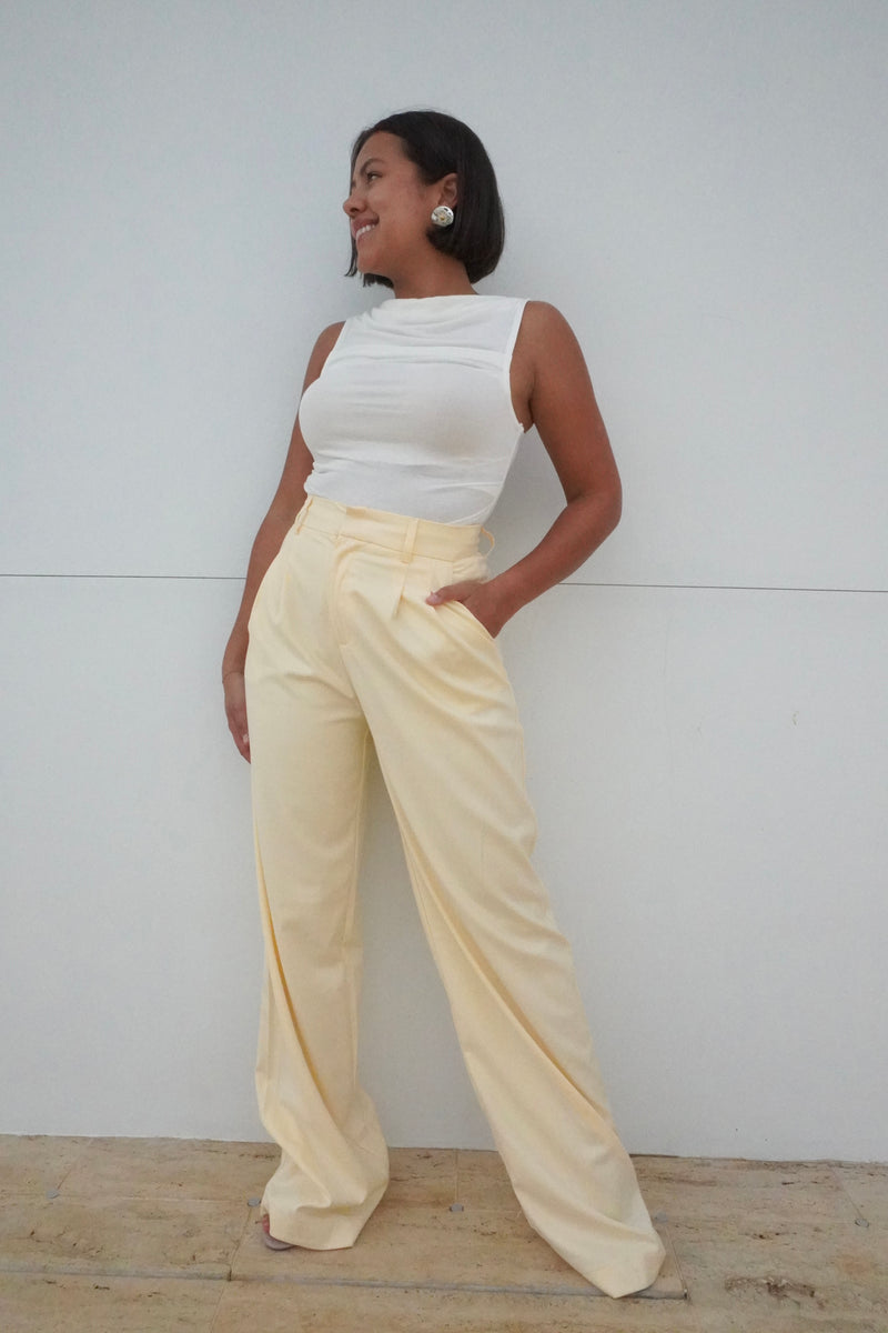 Woven Wide Leg Pants