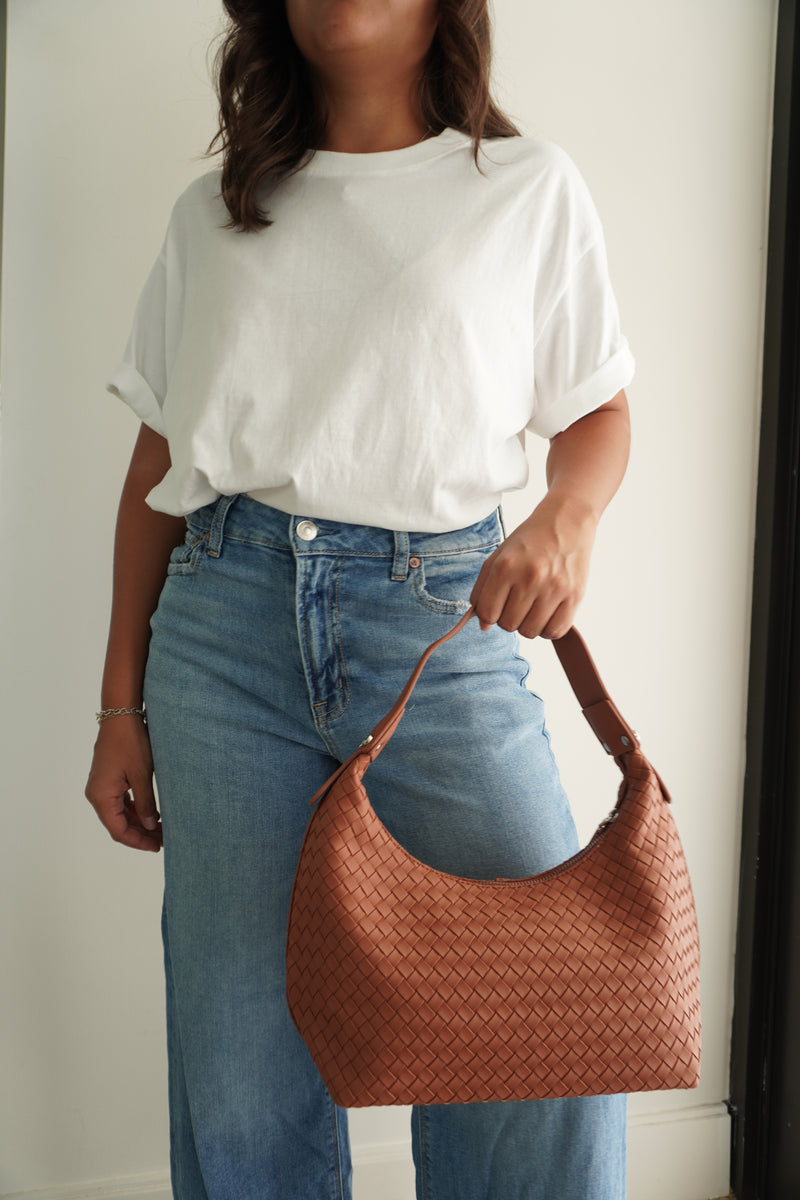 Woven Weave Shoulder Bav