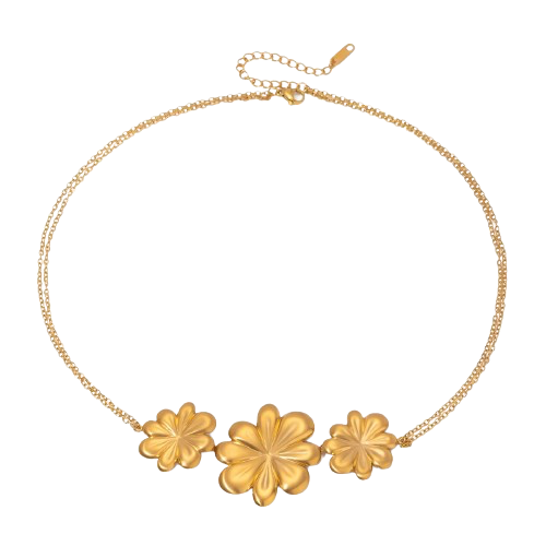 Petal Brushed Necklace