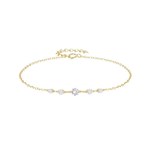 Row of Diamond Bracelet