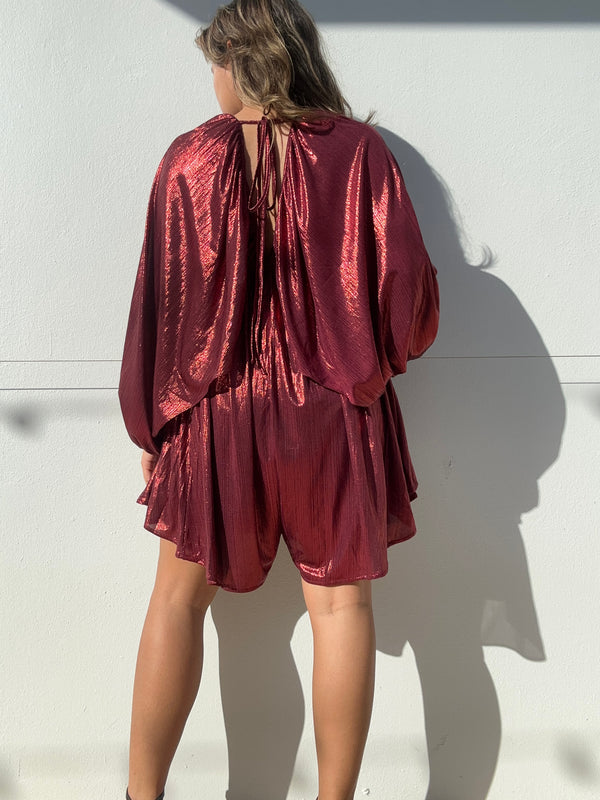 Shirred Romper