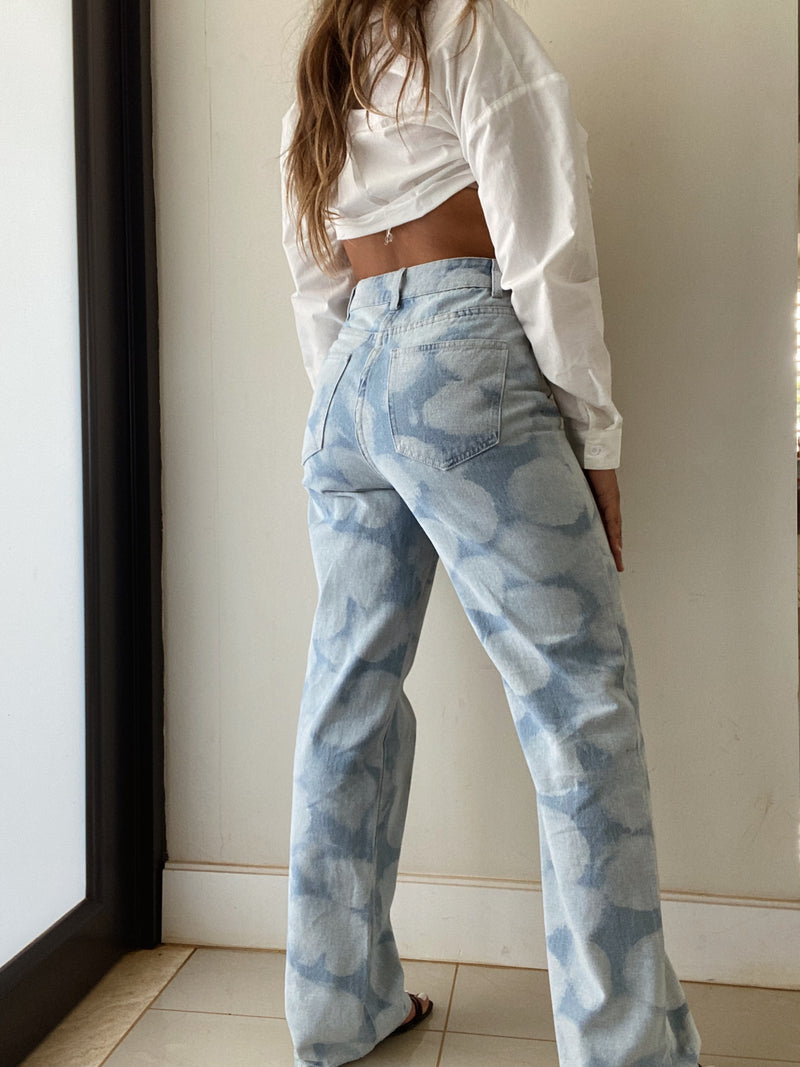 Retro Washed Jeans